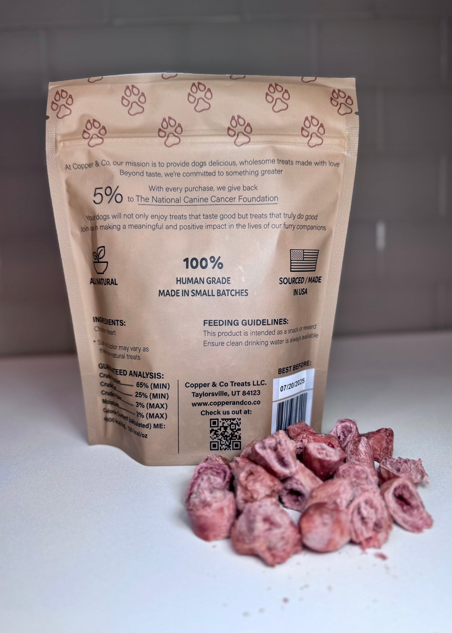 Chicken Heart Bites - 3.5oz